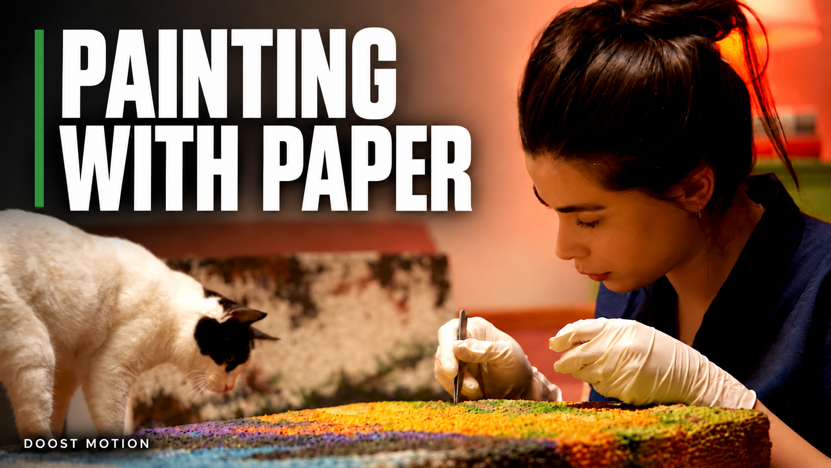 Painting Landscapes with Paper